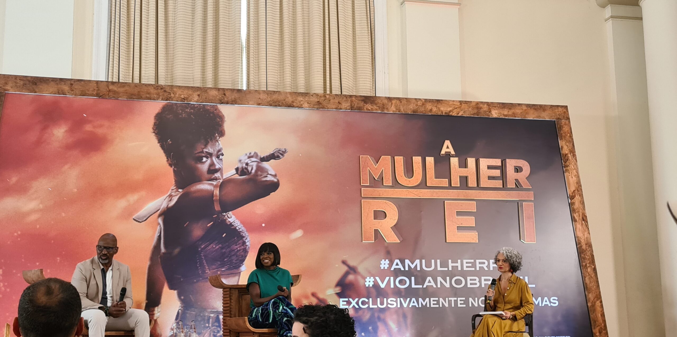 “A Mulher Rei” e a urgência de reescrever a história sob o ponto de vista africano – coletiva de imprensa com Viola Davis